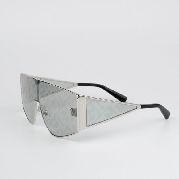 NEW D&G DG2305 05/AL Silver Grey Silver Mirrored DG Rectangle Unisex Sunglasses - Picture 7 of 14